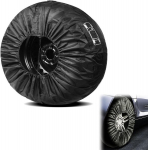 Comioke Rehvikotid, Premium Rehvide Kaitsekottide Komplekt Rehvide Hoiustamiseks, Transportimiseks ja S&auml;ilitamiseks, Rehvide Kaitsekate Puhtaks Transportimiseks ja S&auml;ilitamiseks (l&auml;bim&otilde;&otilde;t 66 cm)