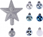 J&otilde;uluehete komplekt, 30 j&otilde;ulupuu ehet, j&otilde;ulupuu kaunistus, j&otilde;ulupuu dekoratsioon