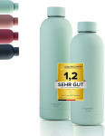 Thermo Flow&reg; roostevabast terasest joogipudel 500 ml, 750 ml - Bpa-vaba, lekkekindel veepudel, termiliselt isoleeritud kolb, sobib gaseeritud jookidele, ideaalne lastele, fizz, &otilde;ue ja kooli jaoks