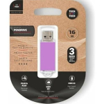 USB pulk USB m&auml;luplaadik - TECH ONE TECH - Basic 16 Go - USB 2.0 - Kompaktne - Kandekott
