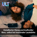 Sony Ult Field 1 juhtmevaba kaasaskantav bluetooth k&otilde;lar Ult Power Soundiga, v&otilde;imsa bassiga, Ip67, veekindel, tolmukindel, p&otilde;rutuskindel, 12h aku, selge k&otilde;nekvaliteet, v&auml;litingimustes, must