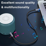Yingtop stereo audiokaabel, 3,5 mm kuni 2,5 mm stereo aux audiokaabel, isane-isane adapterikaabel, audio asenduskaabel, aux-kaabel, stereo helipistiku kaabel autoraadio, k&otilde;rvaklappide, s&uuml;learvuti, kitarri jaoks