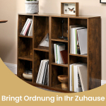 Raamaturiiul, 50 x 80 x 24 cm, Pruun