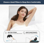 Good Nite memory foam padi kaela kontuurpadi ortopeediline kaelapadi ergonoomiline pehme s&uuml;gava une padi k&uuml;lili magajatele ja selili magajatele