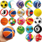 Lavatelli - 20 peokoti komplekt laste s&uuml;nnip&auml;evadeks, pehmed pallid sporditeemalised, l&auml;bim&otilde;&otilde;t 10 cm, m&auml;ngud, vidinad, suveniirid ja kingiideed poistele ja t&uuml;drukutele