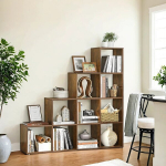 Raamaturiiul, 129,5 x 29 cm x 129,5, Tumepruun