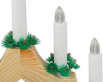 Advendi puidust kaarlamp 7 Led k&uuml;&uuml;nlaga