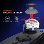 Gamesir G8 Plus bluetooth mobiilim&auml;ngukontroller switch, ios, android ja tahvelarvutitele, juhtmevaba m&auml;ngupult hall effect juhtkangide/hall triggeriga, m&auml;ngud minecraft, genshin impact, call of duty mobile