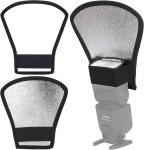 Seababoo 3 tk v&auml;lklambi reflektor universaalne v&auml;lklambi hajuti kaasaskantav reflektor kaamera softbox hajuti speedlite v&auml;lklambi hajuti softbox v&auml;lklampi saab paigaldada reflektori hajuti abil