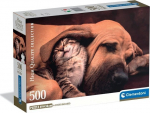 Pusle Clementoni Compact Cuddles, 500 tk.