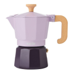 La Cafeti&egrave;re Venice Alumiiniumist Espresso Masin 3-Koza - Lilla Kaks Toonimist