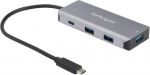 Startech.com 4-pordiline Usb-c jaotur (10 Gbps, 3x Usb-a ja 1x Usb-c, 25 cm Usb-c &uuml;henduskaabel)