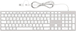 Juhtmega klaviatuur numbrilise klahvistikuga apple mac os-ile, elegantne t&auml;isalumiiniumraam, saksa qwertz paigutus, plug-it-play usb-klaviatuur imac/mac mini/macbooki jaoks