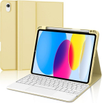 Winchking klaviatuur ipad 10. p&otilde;lvkonna 10,9-tollisele 2022, &uuml;mbris klaviatuuriga ipad 10. p&otilde;lvkonnale, kaane puuteplaat bluetooth klaviatuur, magnetiline, eemaldatav, itaalia qwerty paigutus ipad 10 jaoks