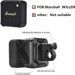 Hzycwgone jalgratta lenkstangi kinnitus Marshall Willen kaasaskantavale bluetooth k&otilde;larile, jalgratta kinnitusadapteri kronstein, &uuml;hildub Marshall Williga (must)