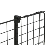 Universaalne reguleeritav koerakaitsev&otilde;re auto pagasiruumi eraldusv&otilde;re metall must (91-152) x 30 cm