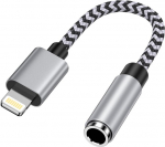 Ocbuo lightning kuni 3,5 mm k&otilde;rvaklappide adapter, [mfi sertifitseeritud] iphone aux adapter, iphone jack adapteri dongle helikaabli splitter &uuml;hildub iphone 14 pro max/14 plus/14/13/12/11/se/x/xs/xr/8