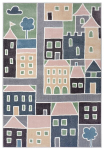 Hanse Home laste vaip Lovely City, erinevad v&auml;rvid, 80x150 cm