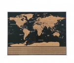 Kraabitav maailmakaart GlobeTracker, 82x59cm