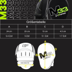 Starpro M33 poksikindad treeninguks