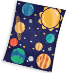 Laste pleed fliistekk Planeedid 130X160 cm