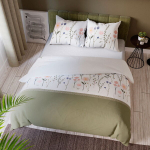 Voodipesukomplekt Satin Fable, 160x200 cm, 3-osaline