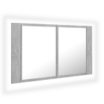 LED-peeglikapp betoonhall 80 x 12 x 45 cm, akr&uuml;&uuml;l CFE6757537