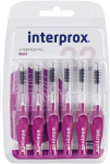 Interprox 4868623 hambavahe puhastusharjad, blisterpakend &ndash; 6, lilla