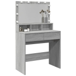 tualettlaud LEDiga, hall Sonoma tamm, 80x41x134,5 cm CFE7413857