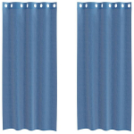 Voile kardinad koos r&otilde;ngastega 2 tk Royal Blue CFE8024219