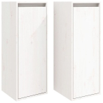 seinakapid, 2 tk, valge, 30x30x80 cm, m&auml;nnipuit CFE576535