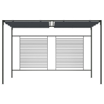 varjualune, eemaldatav katus, 4x3x2,3 m antratsiithall 180 g/m&sup2; CFE33853