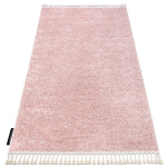 Vaip BERBER 9000 roosa Tupsud berberi Maroko shaggy