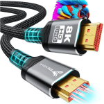 HDMI 2.1 8K 4K 144Hz 120Hz UHD eARC VRR HDR 48Gbps XBOX TV kaabel 2M