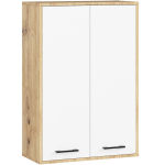 Vannitoa kapp Akord Fin H934 W64 2D, pruun/valge