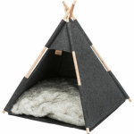 TRIXIE Teepee Shelter - Felt - 55 &times; 65 &times; 55 cm - Anthracite