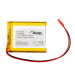 Aku Li-Po LP405063 Akyga AKY0535 3.7V / 1400mAh PCM pesa JST 2-Pin 150mm