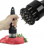 Liha viilutaja hellitaja k&ouml;&ouml;gitarbed roostevaba teras v&auml;ljas grill liha marinaadi maitsestamine