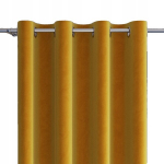 Markizeta kardin Velvi, 140x260 cm, safran