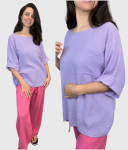 Pluus naistele Muslin, lilla