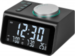 Dual Clock Radios, digitaalne &auml;ratuskell Fm raadioga, Dual Usb pordid, 7 alarmi heli, 5 reguleeritavat