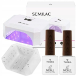 SEMILAC UV LED k&uuml;&uuml;nelamp 24W/48W Diamond kollektsioon + 2x Noble YOKABA geellakk