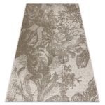 Sisal vaip SISAL FLOORLUX 20491 Lilled &scaron;ampanja / tumehall