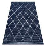 Sisal vaip SISAL COLOR 47268/309 Roma Ruudud Sinine