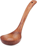 Puust supilusikas, supilusikas naturaalsest puidust, putru lusikas, pikkus 24 cm