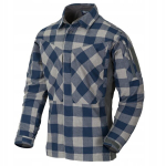 Meeste flanells&auml;rk Helikon-Tex MBDU Flannel, Slate Blue Check, XS