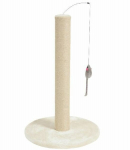 Zolux Cat scratching post with toy - beige