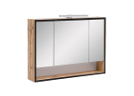 Peegelkapp led-valgustusega Max, tamm