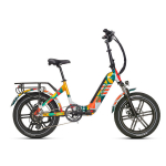 Elektriline jalgratas JOBOBIKE Romer Pro 20", punane