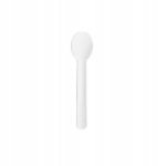 &Uuml;hekordsed paberist magustoidulusikad valge Vegware BIO pikkus 11,5 cm 50 tk, Vienkartiniai popieriniai desertiniai &scaron;auk&scaron;tai balti Vegware BIO 11,5 cm ilgio 50 vnt.